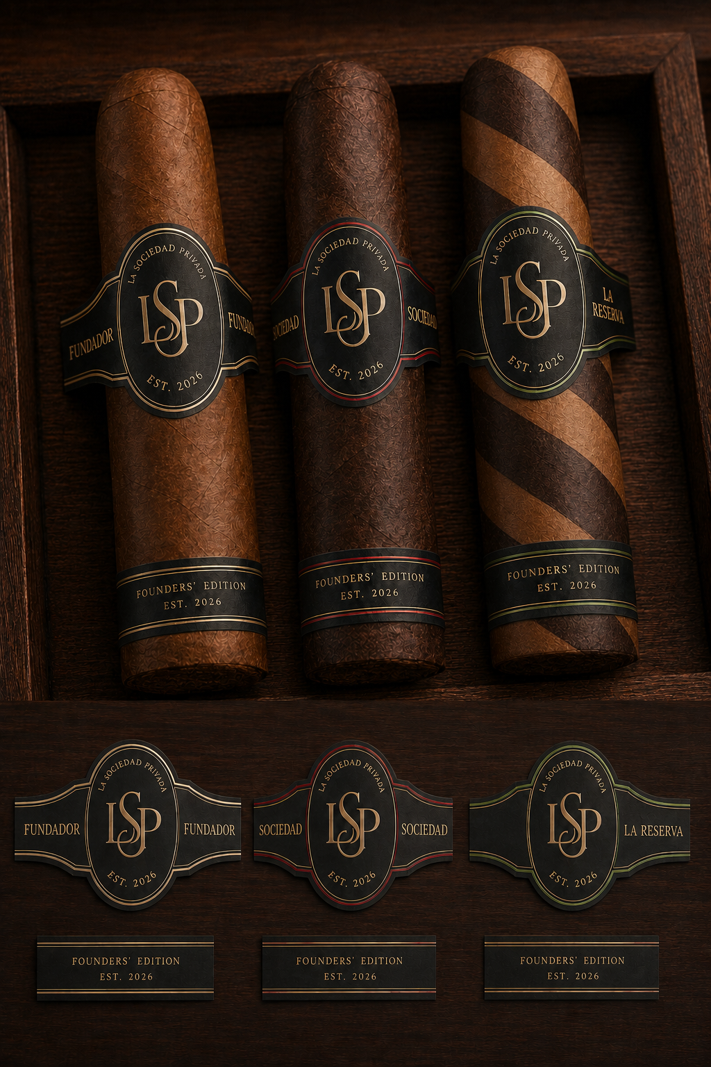 Premium cigar selection